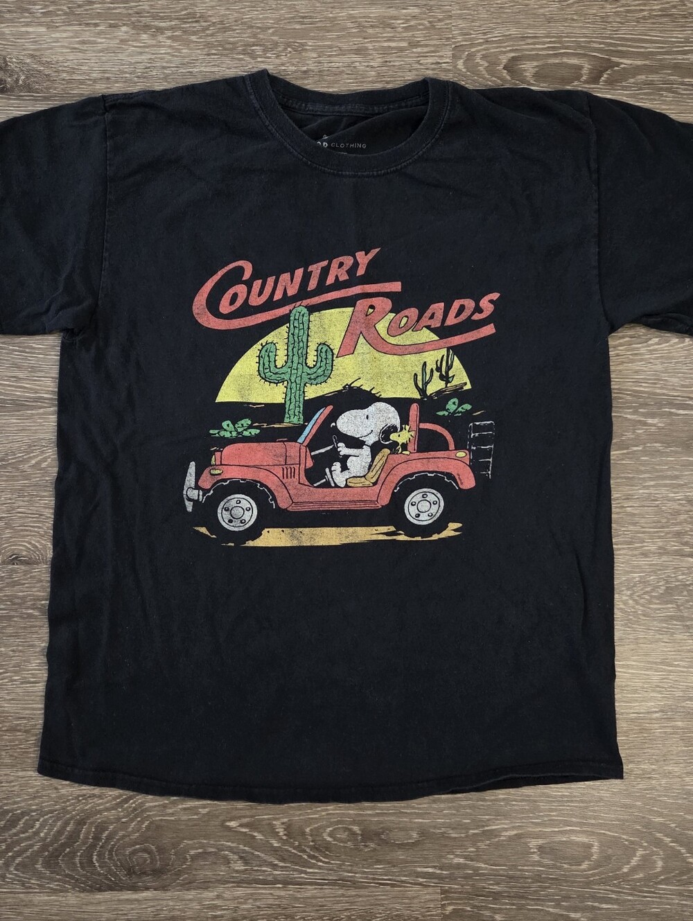 Junk Food Peanuts Snoopy "Country Roads" Tee 🌵🚗